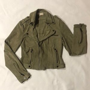 LTH JKT Olive Suede Jacket